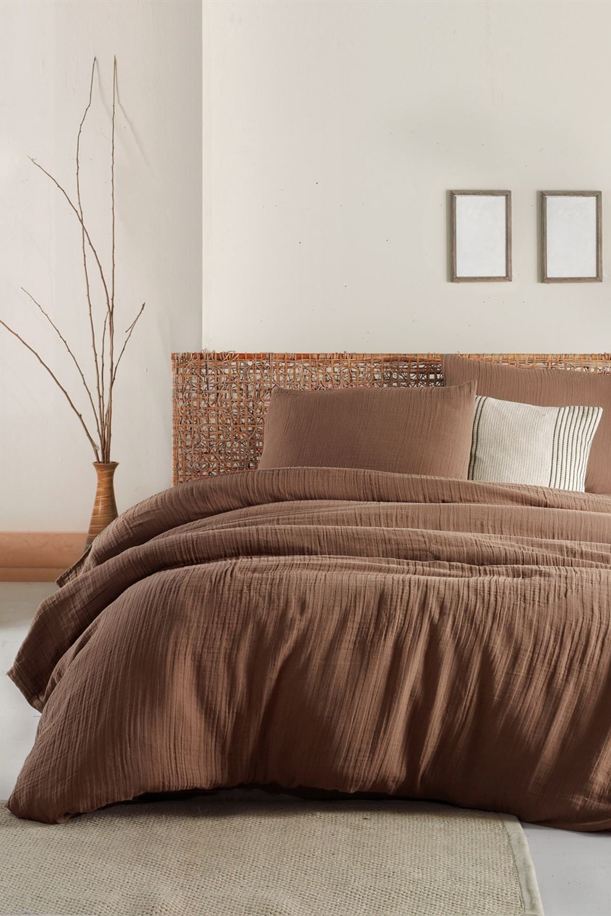 Meshur Keten Nevresim Bison