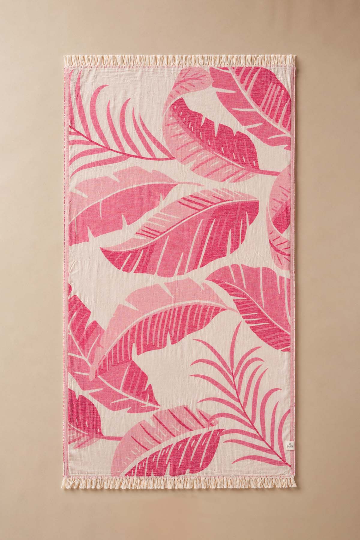 Moriah Pestamal, Turkish Towel Fuchsia with Carry Bag