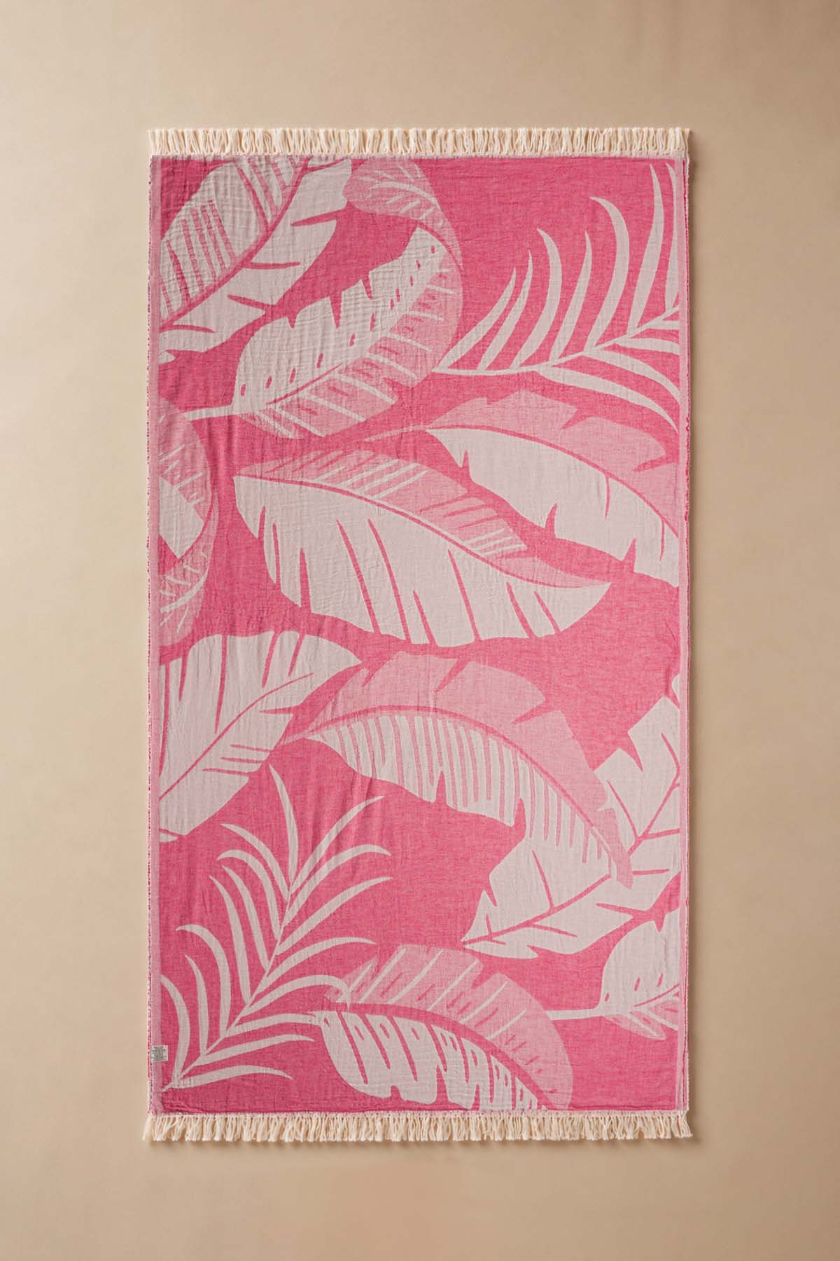 Moriah Pestamal, Turkish Towel Fuchsia with Carry Bag