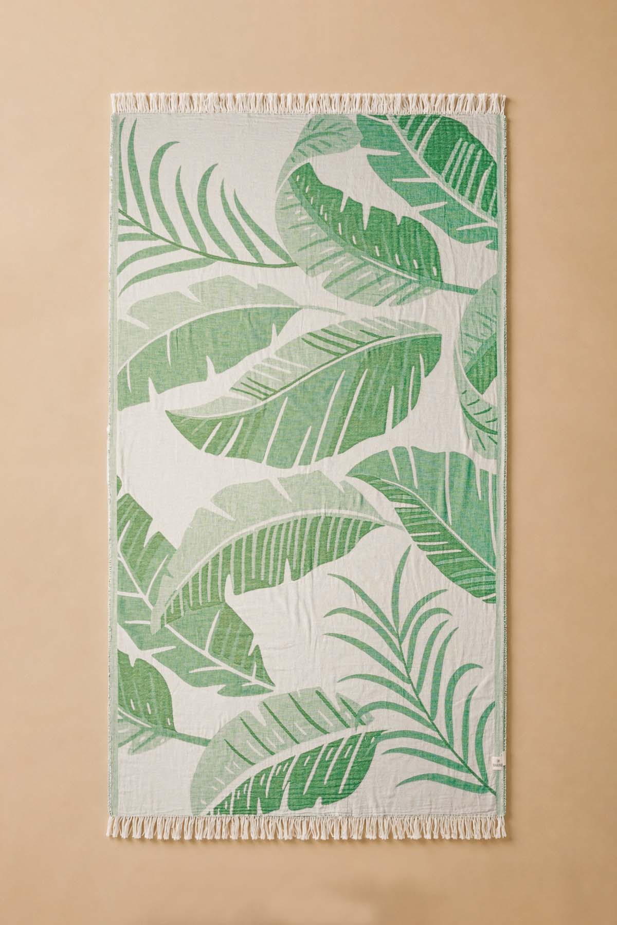 Moriah Pestamal, Turkish Towel Green with Carry Bag