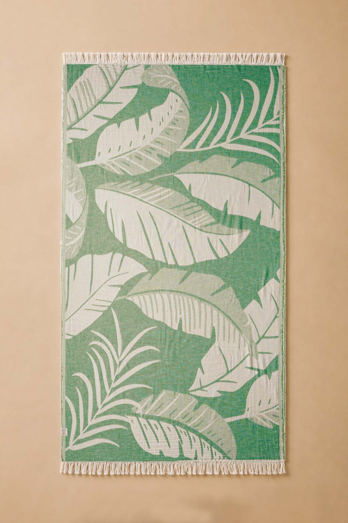 Moriah Pestamal, Turkish Towel Green with Carry Bag