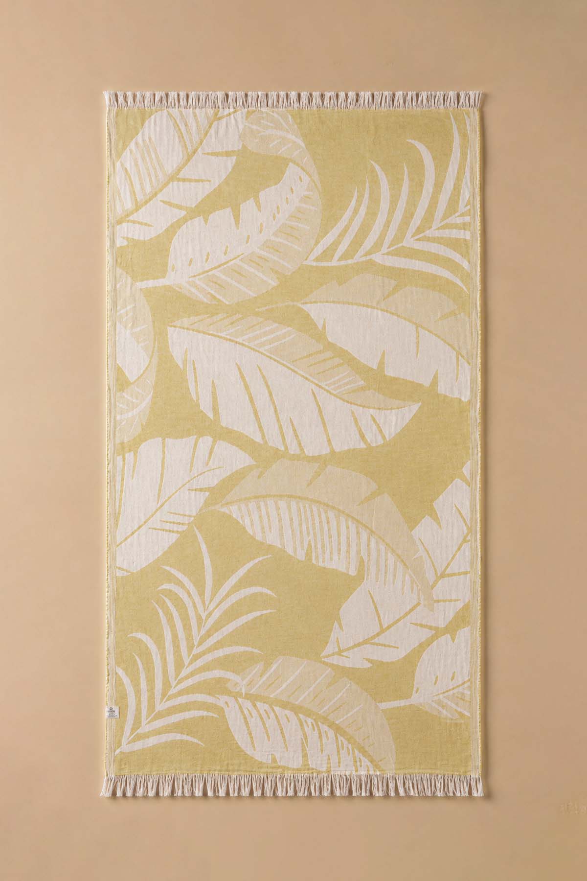 Moriah Pestamal, Turkish Towel Yellow with Carry Bag