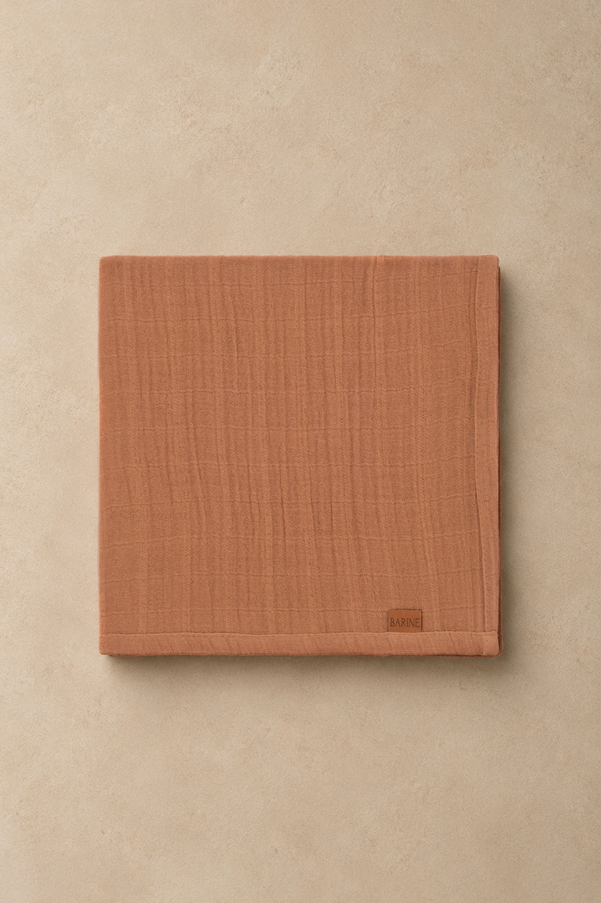 Muslin Napkin Set Of 2 Indıan Tan