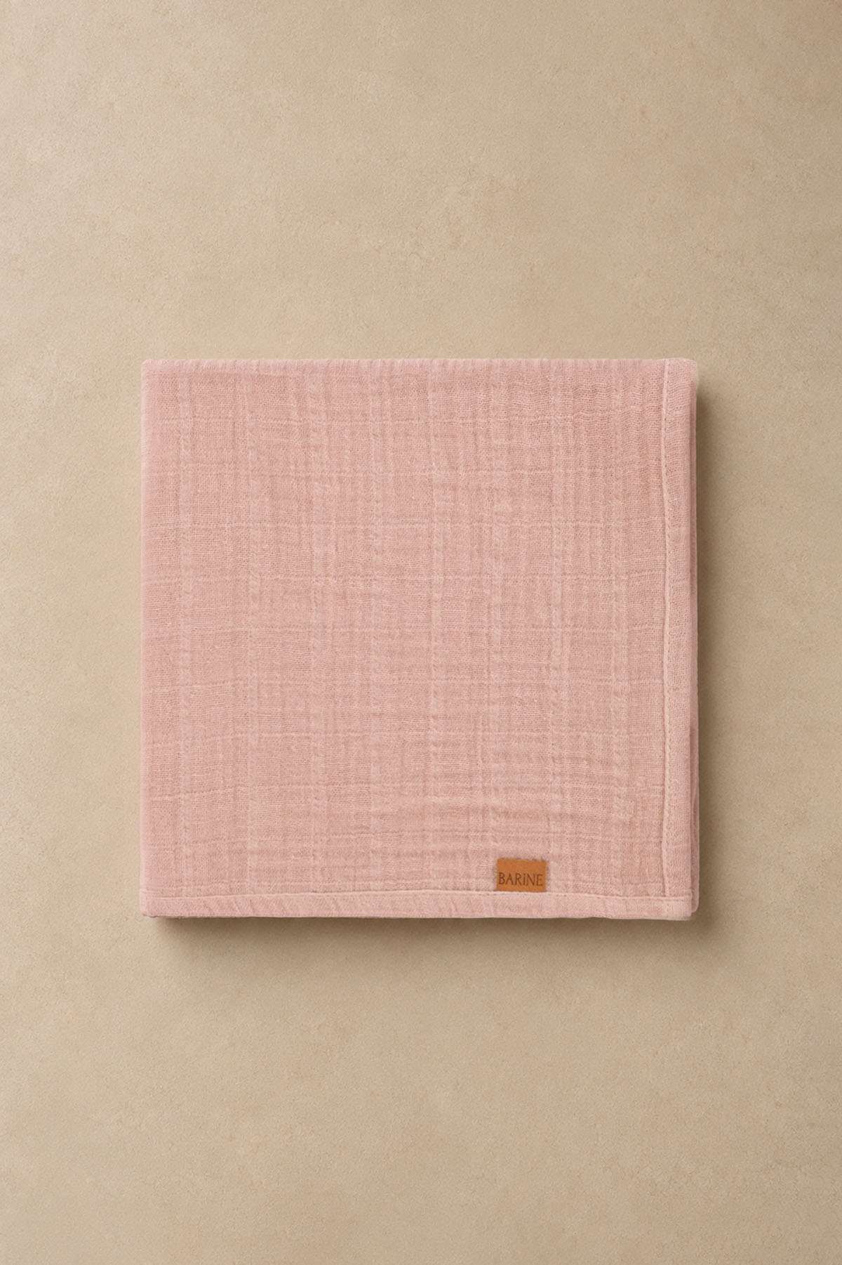 Muslin Napkin Set Of 2 Rugby Tan
