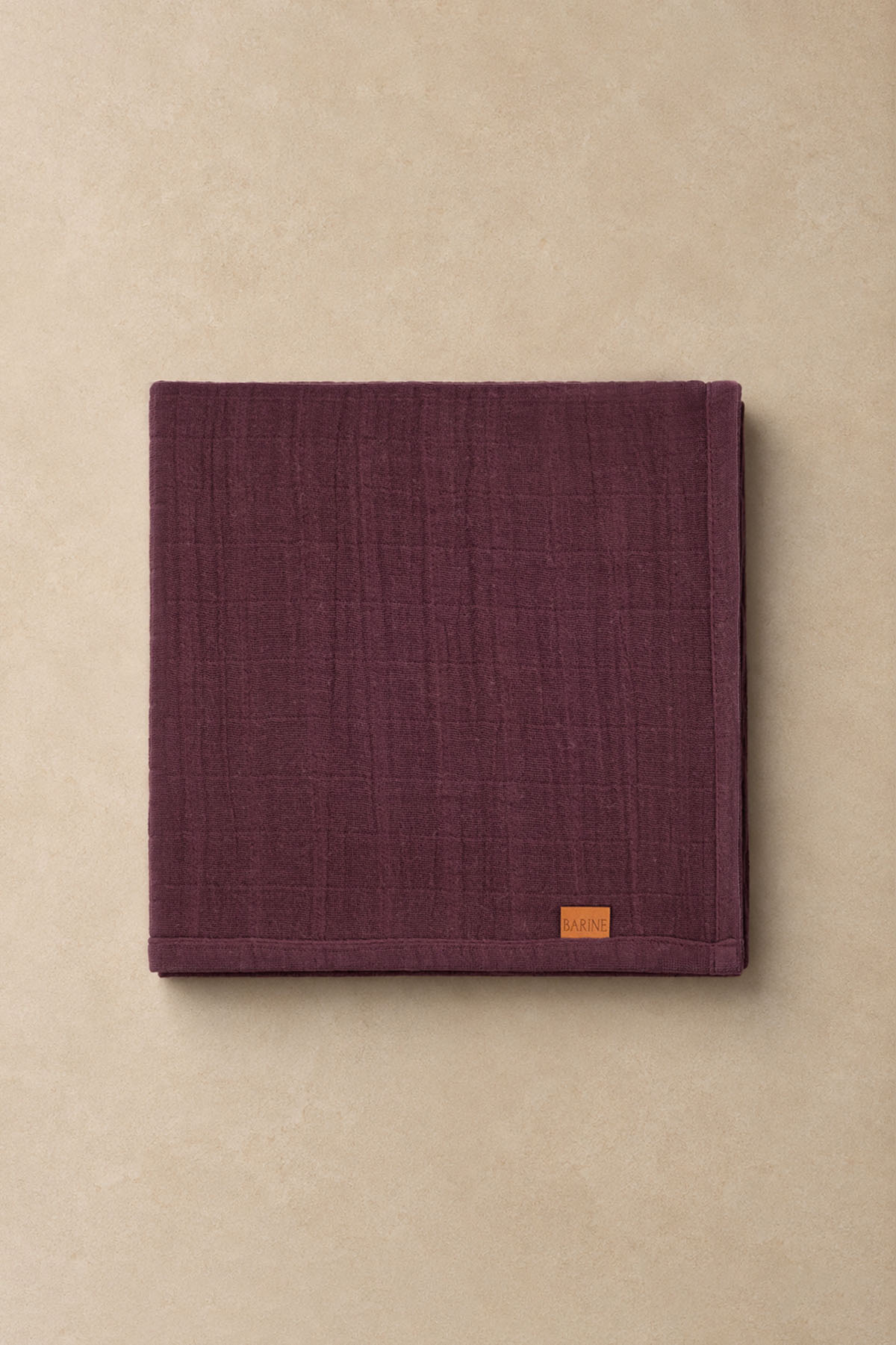 Muslin Napkin Set Of 2 Wine