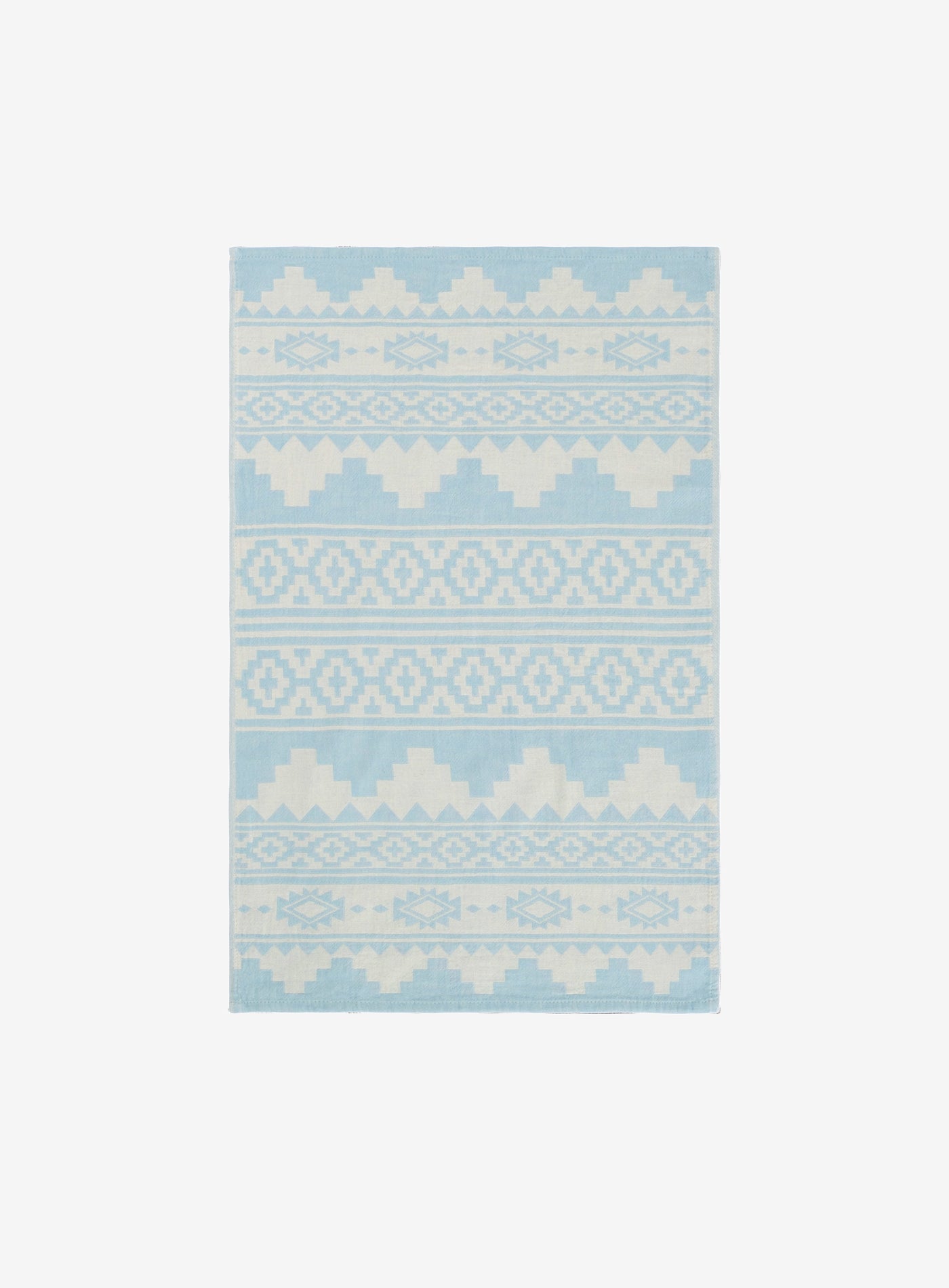 Rug Kitchen Towel Set Of 2 Blue
