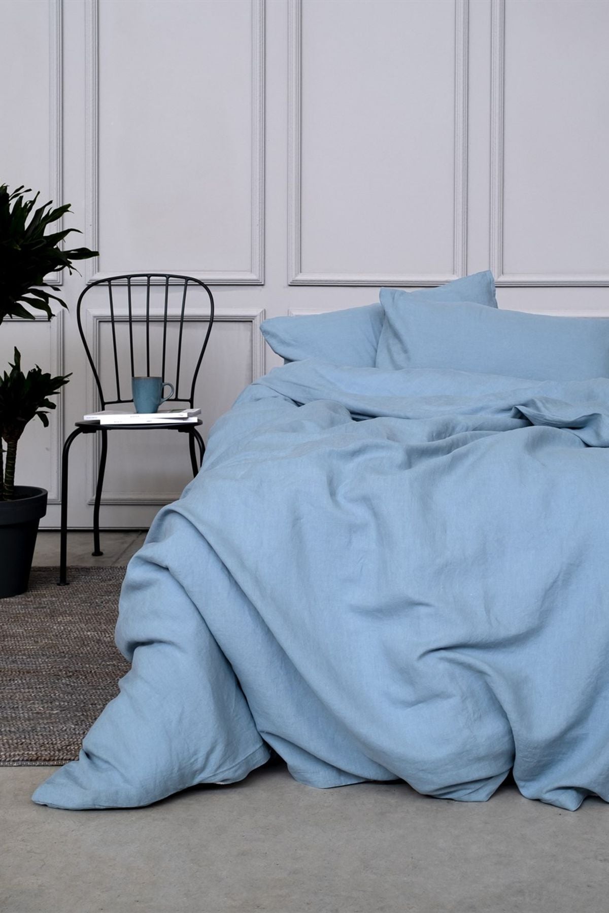 Washed Linen Keten Nevresim Arona