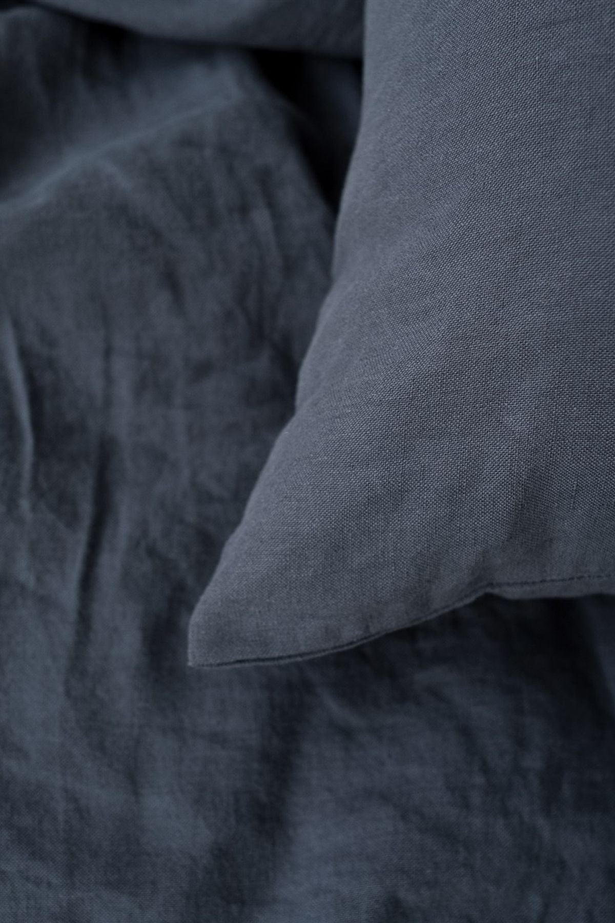 Washed Linen Keten Nevresim Dusk