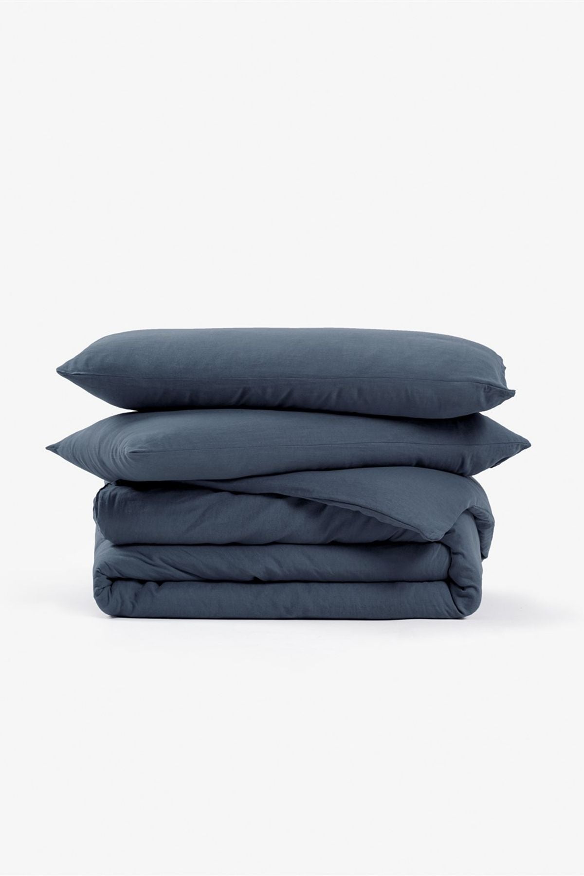 Washed Linen Keten Nevresim Dusk