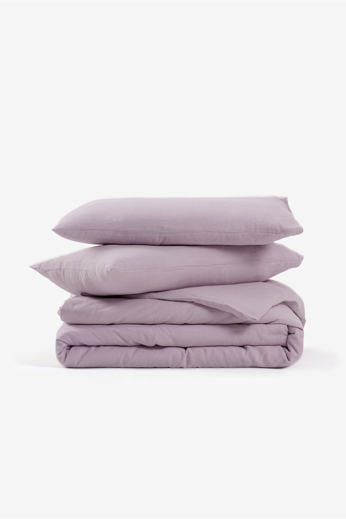 Washed Linen Keten Nevresim Orchid