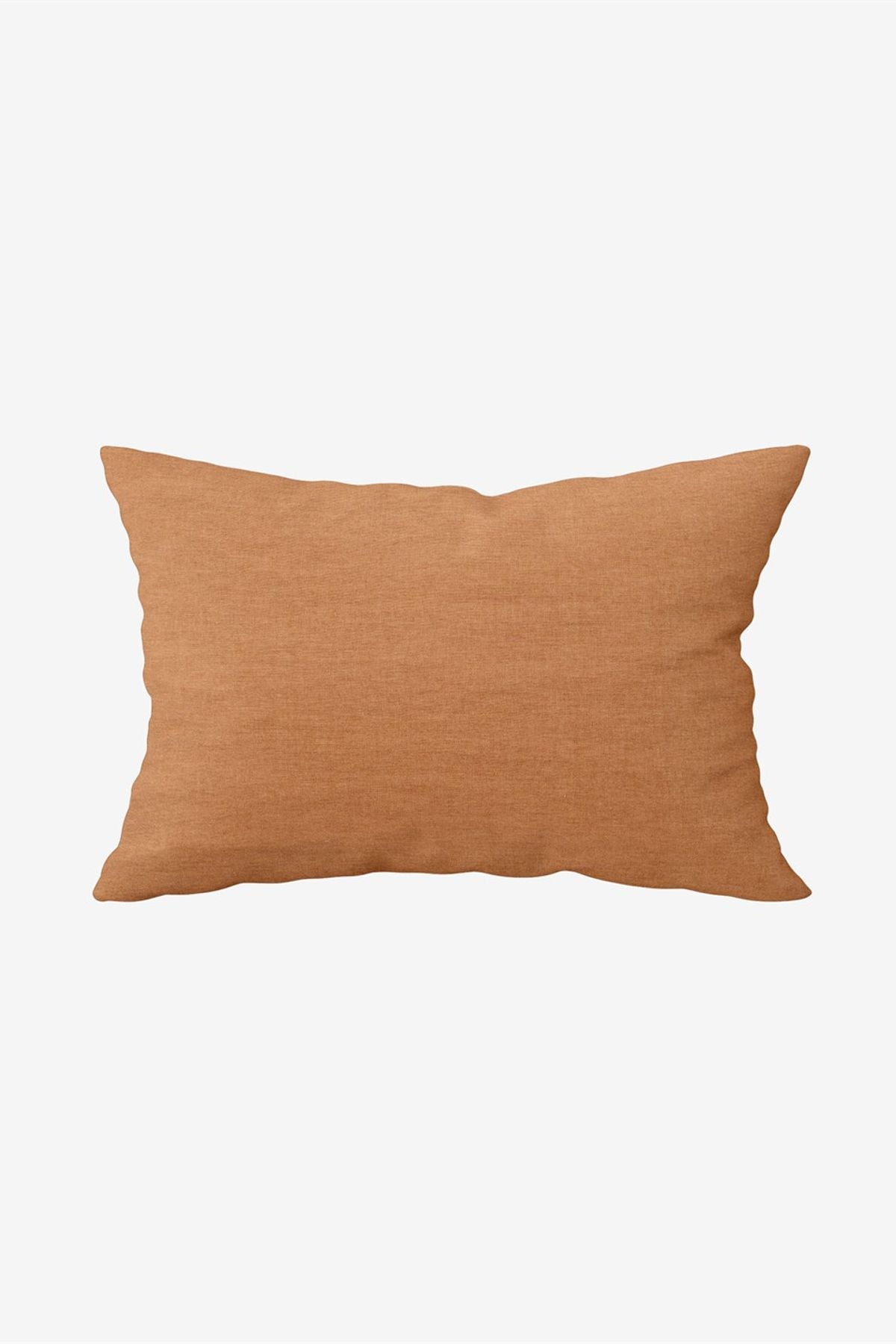 Washed Linen Keten Yastık Kılıfı 2 li Set İndian Tan