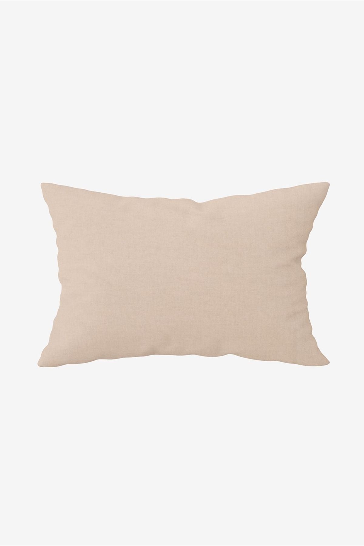 Washed Linen Keten Yastık Kılıfı 2 li Set Nougat