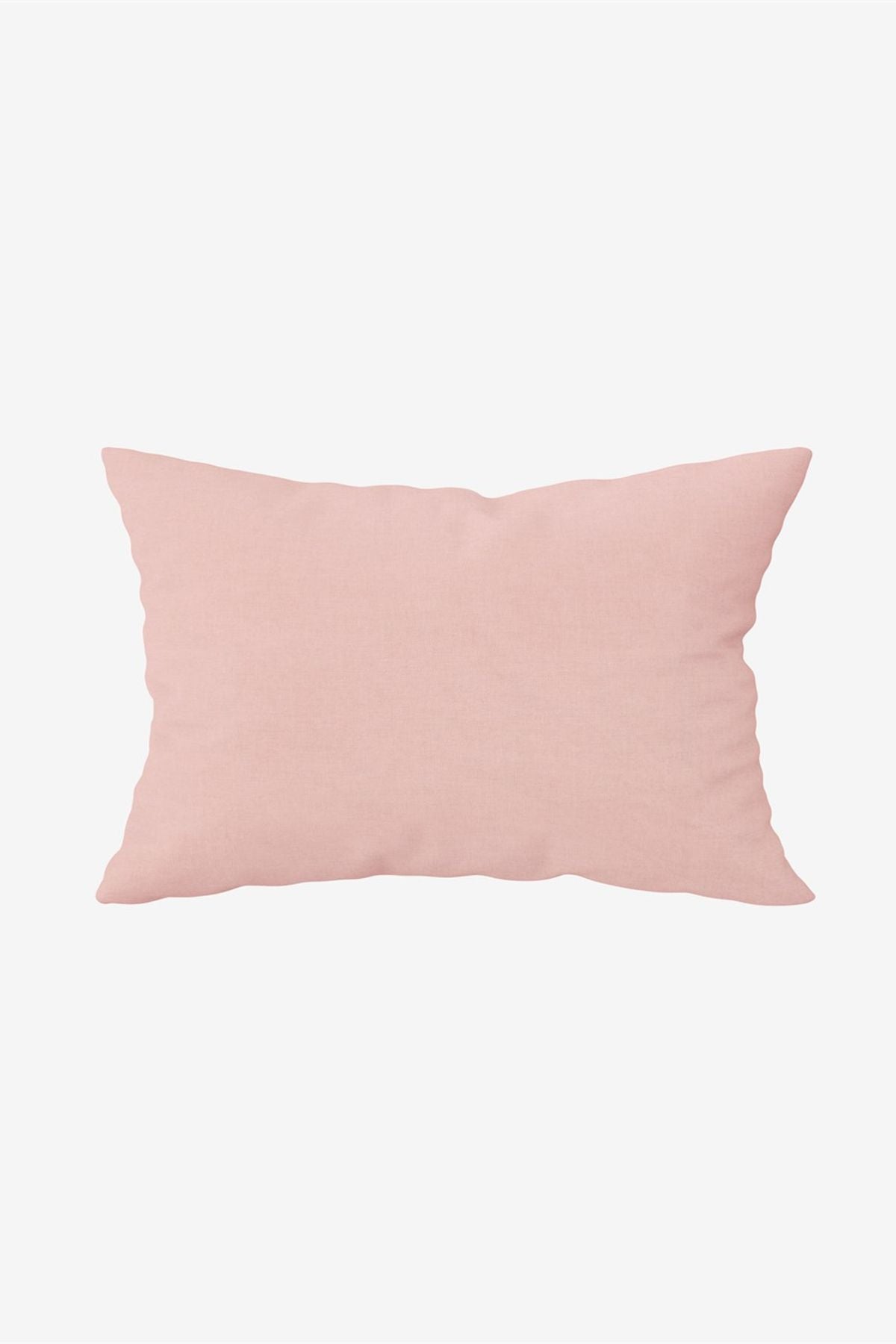 Washed Linen Keten Yastık Kılıfı 2 li Set Pink