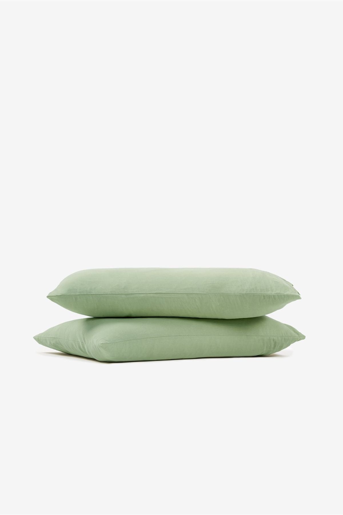 Washed Linen Keten Yastık Kılıfı 2 li Set Roseda