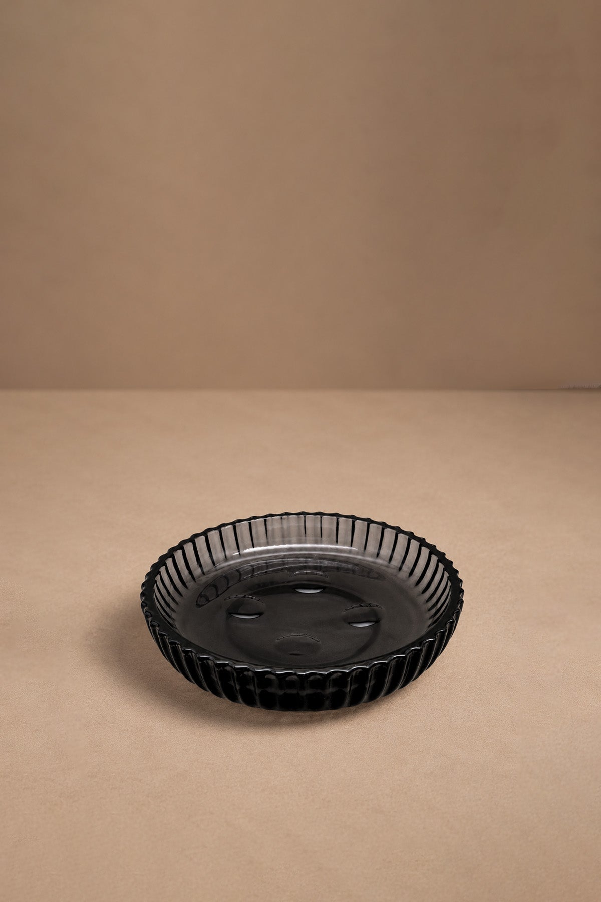 Shadow Antracite Glass Soap Dish