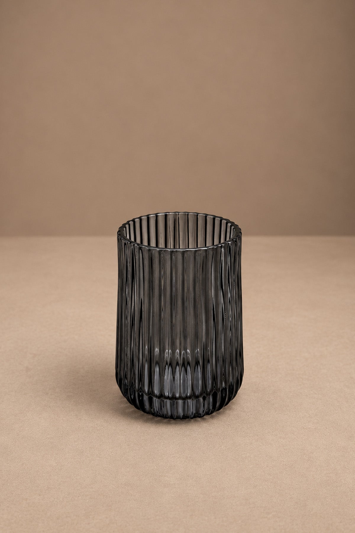 Shadow Antracite Glass Tumbler, Toothbrush Holder