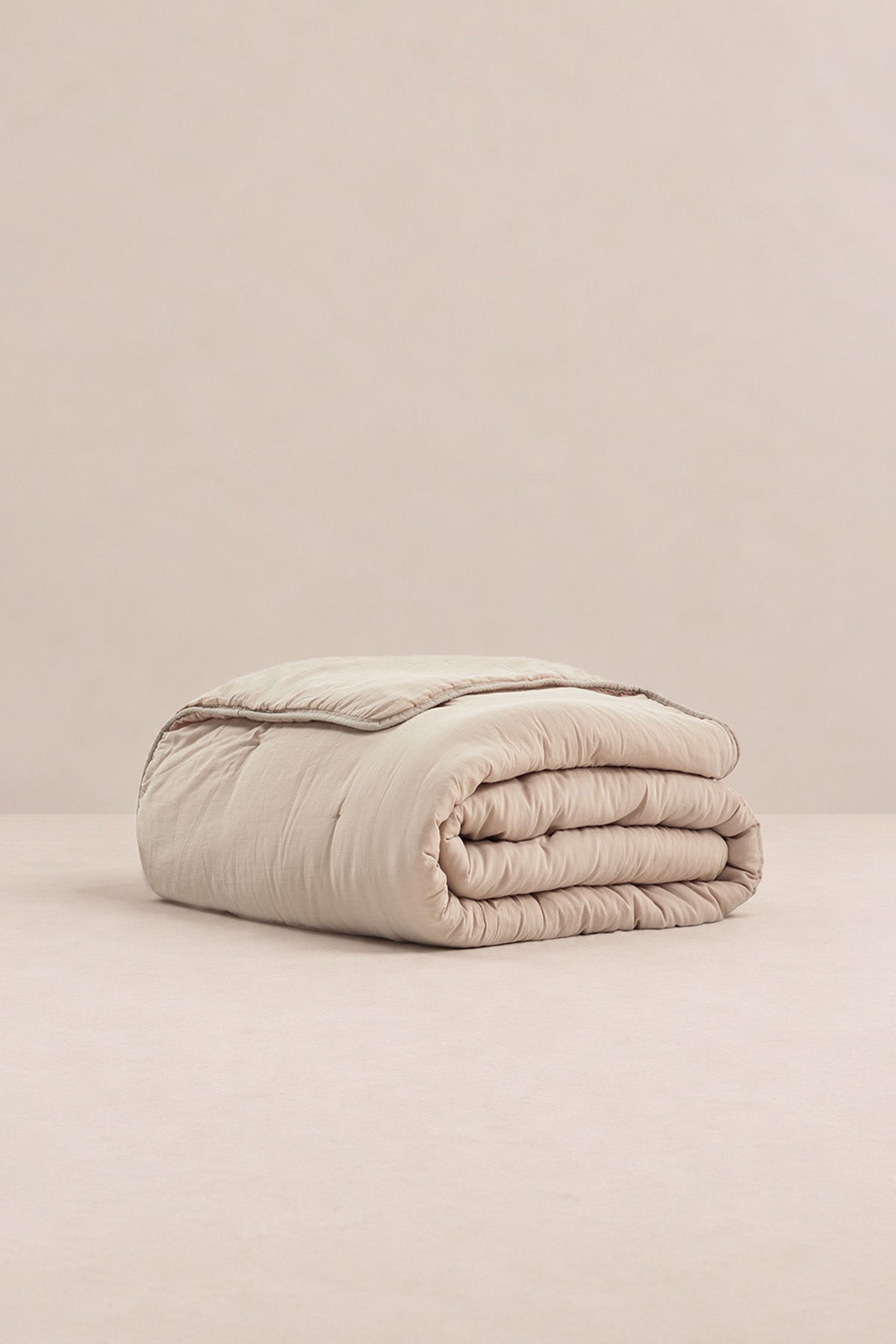Smooth Baby Quilt Beige