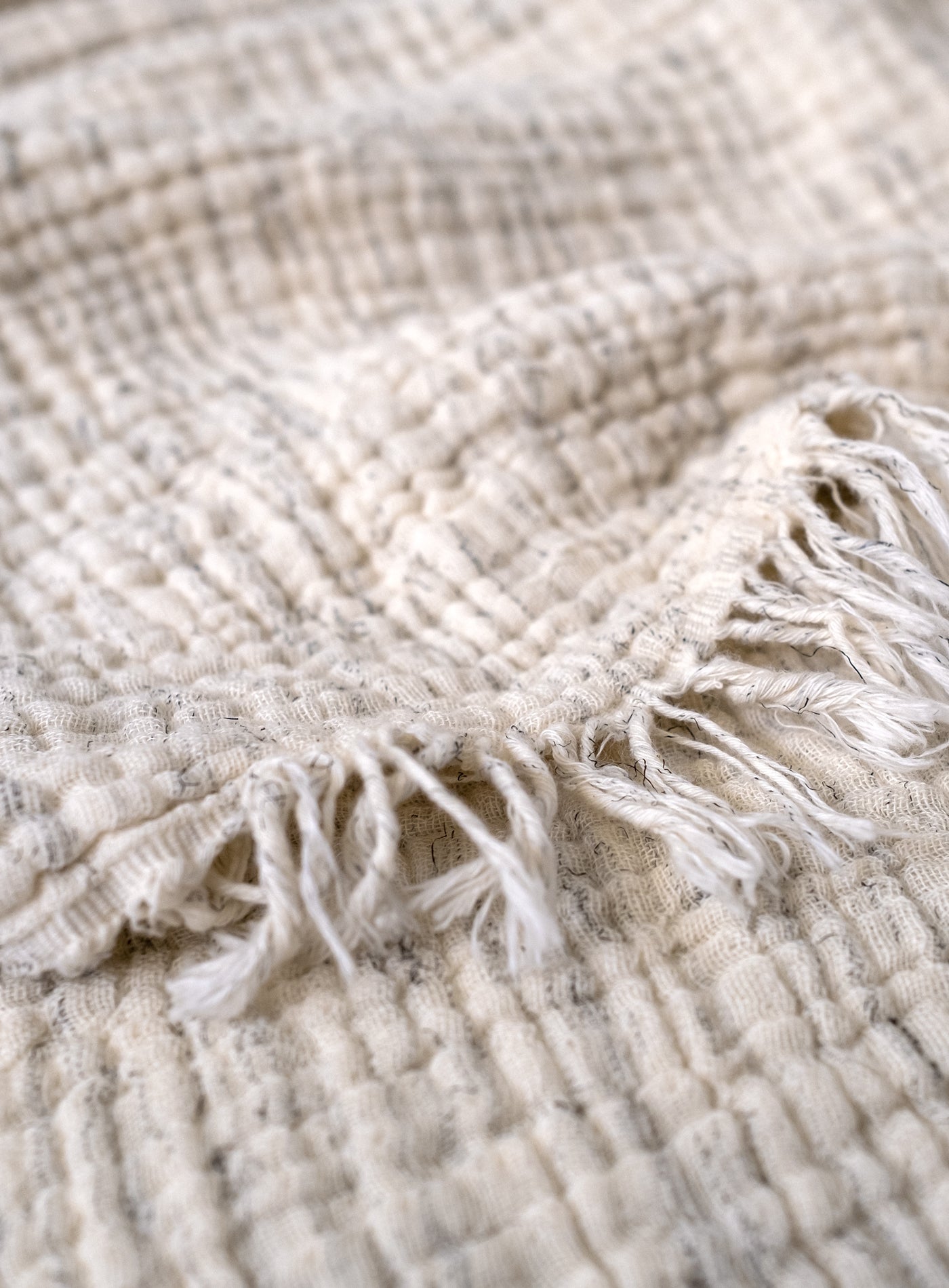 Speckled Bed Spread Hairy