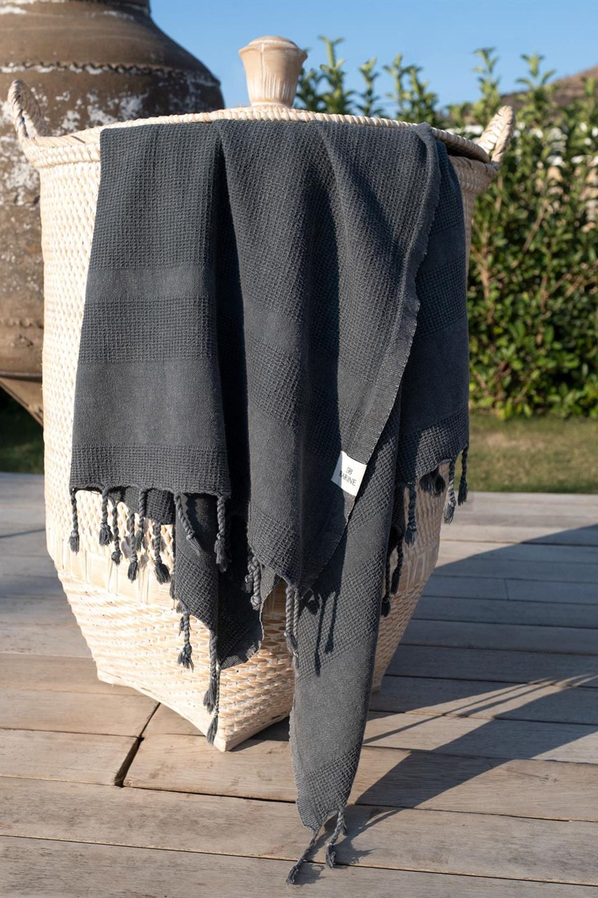 Stone Peştamal Siyah