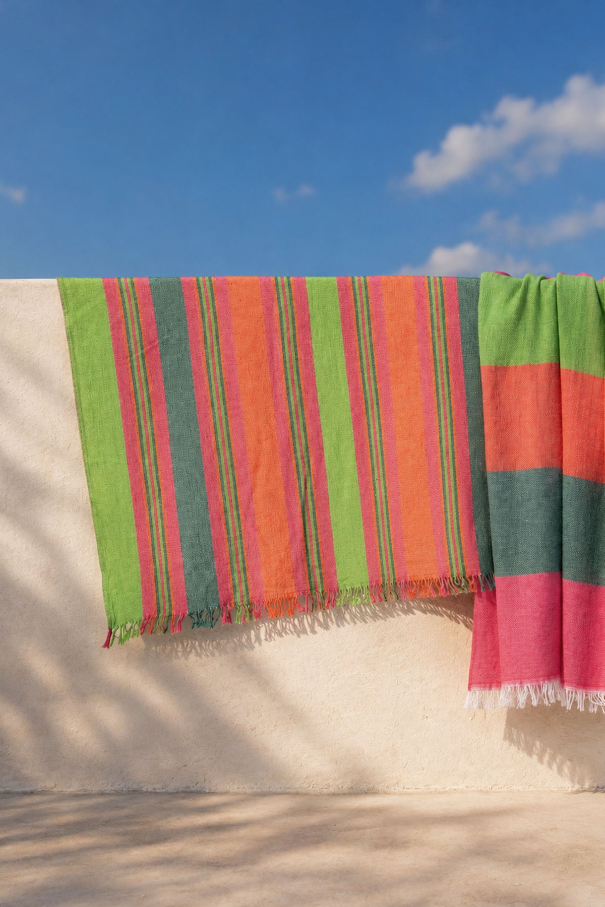 Stripe Fusion Pestemal Vivid
