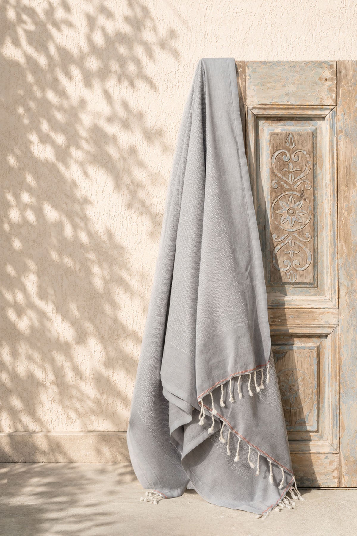 Tan Pestemal, Turkish Towel Grey