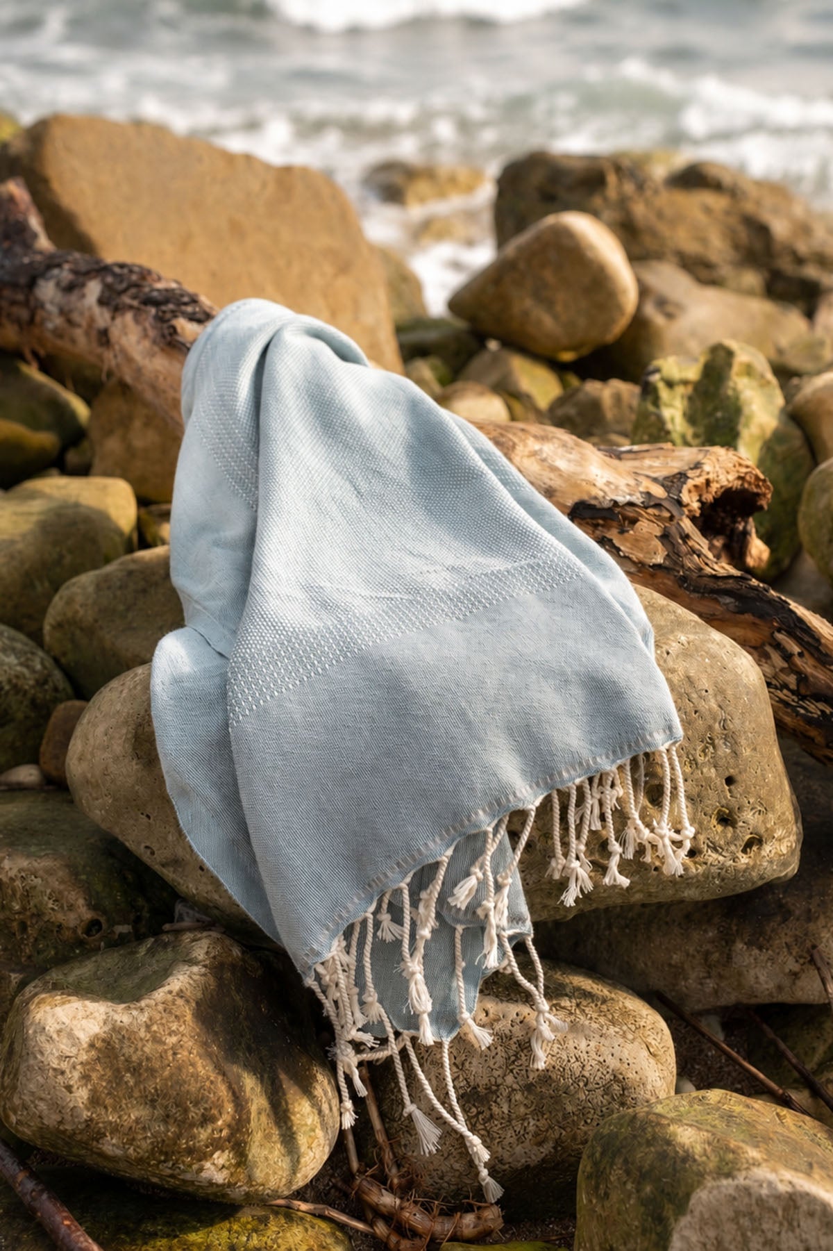 Tan Pestemal, Turkish Towel Teal
