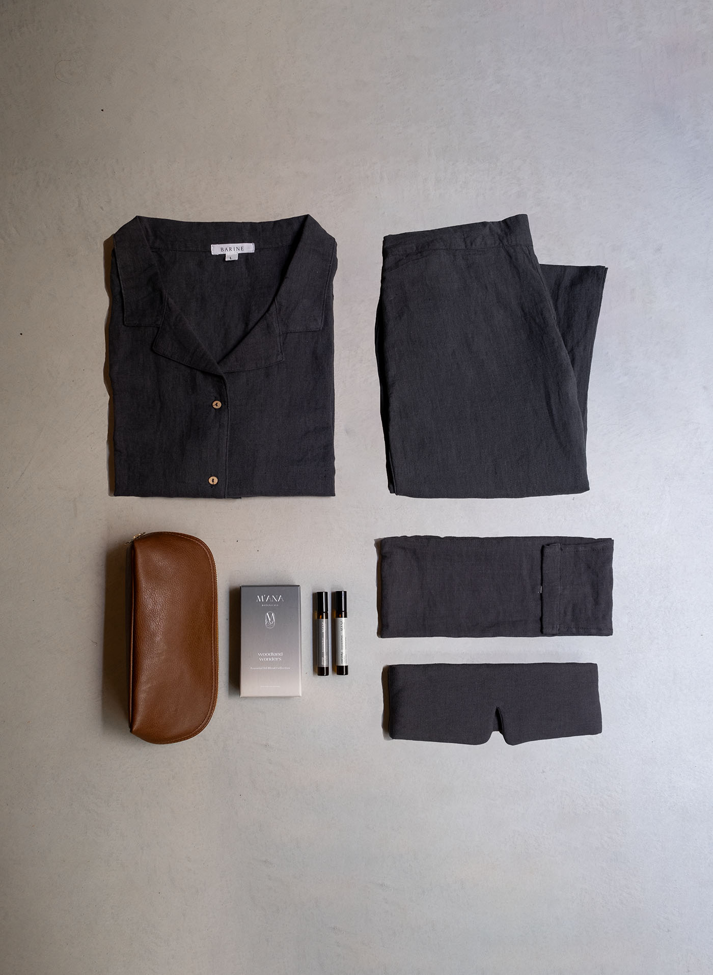 Travel Gift Set Anthracite