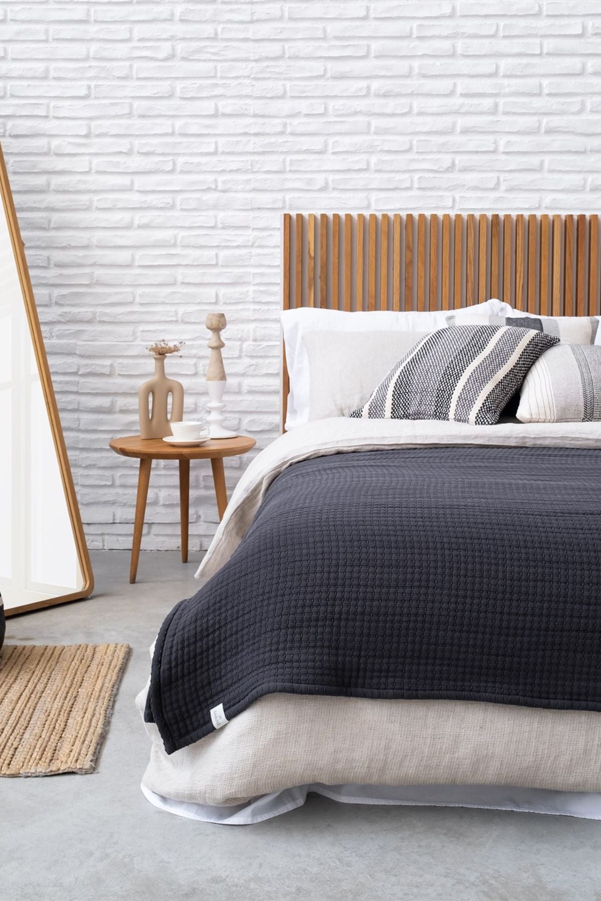 Vega Yatak Örtüsü Antrasit