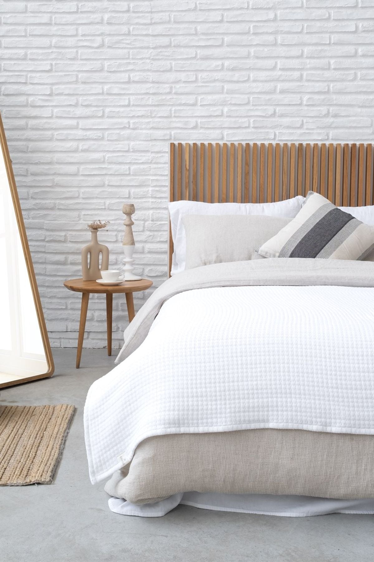 Vega Yatak Örtüsü Beyaz