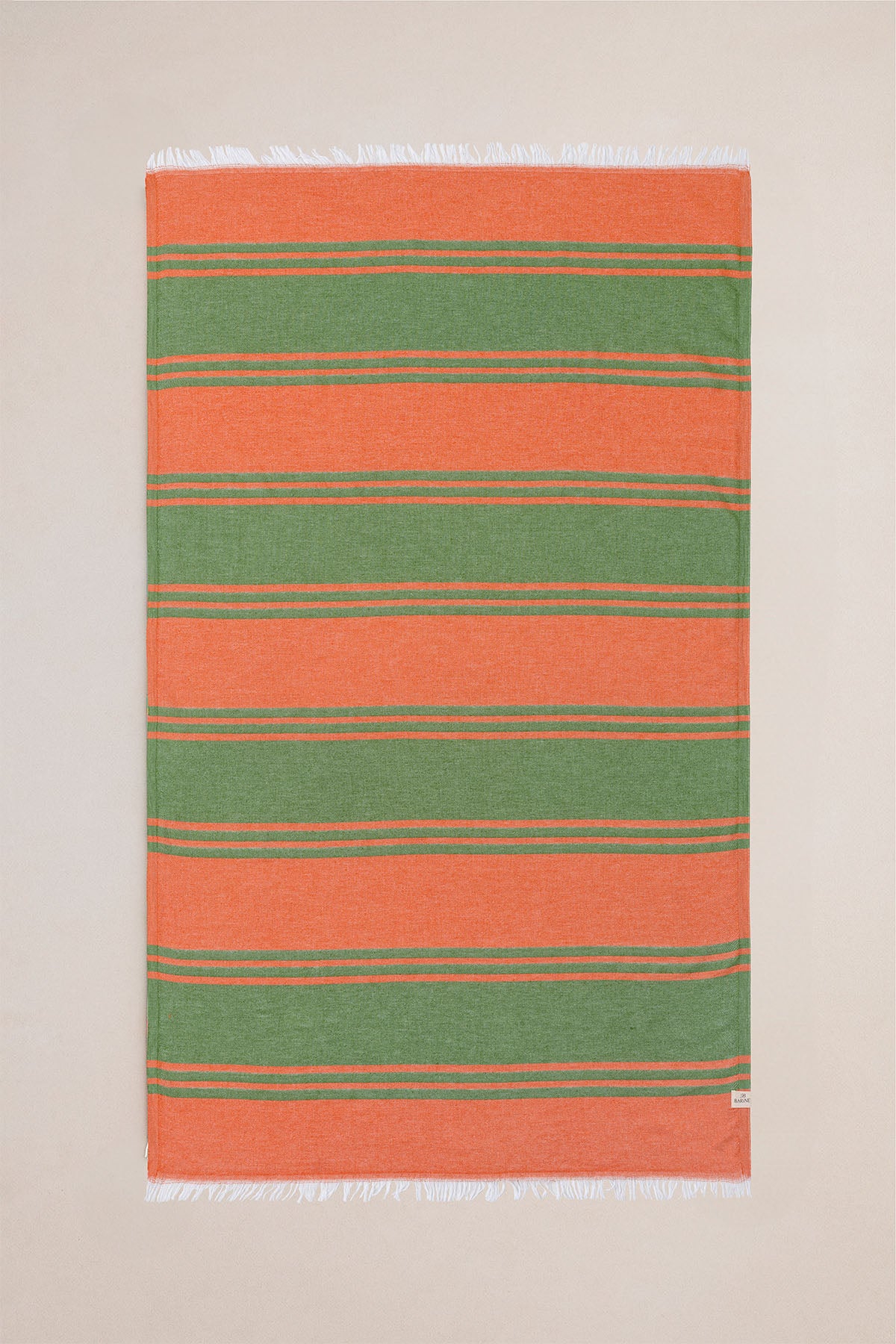 Vibrant Pestemal, Turkish Towel Apricot