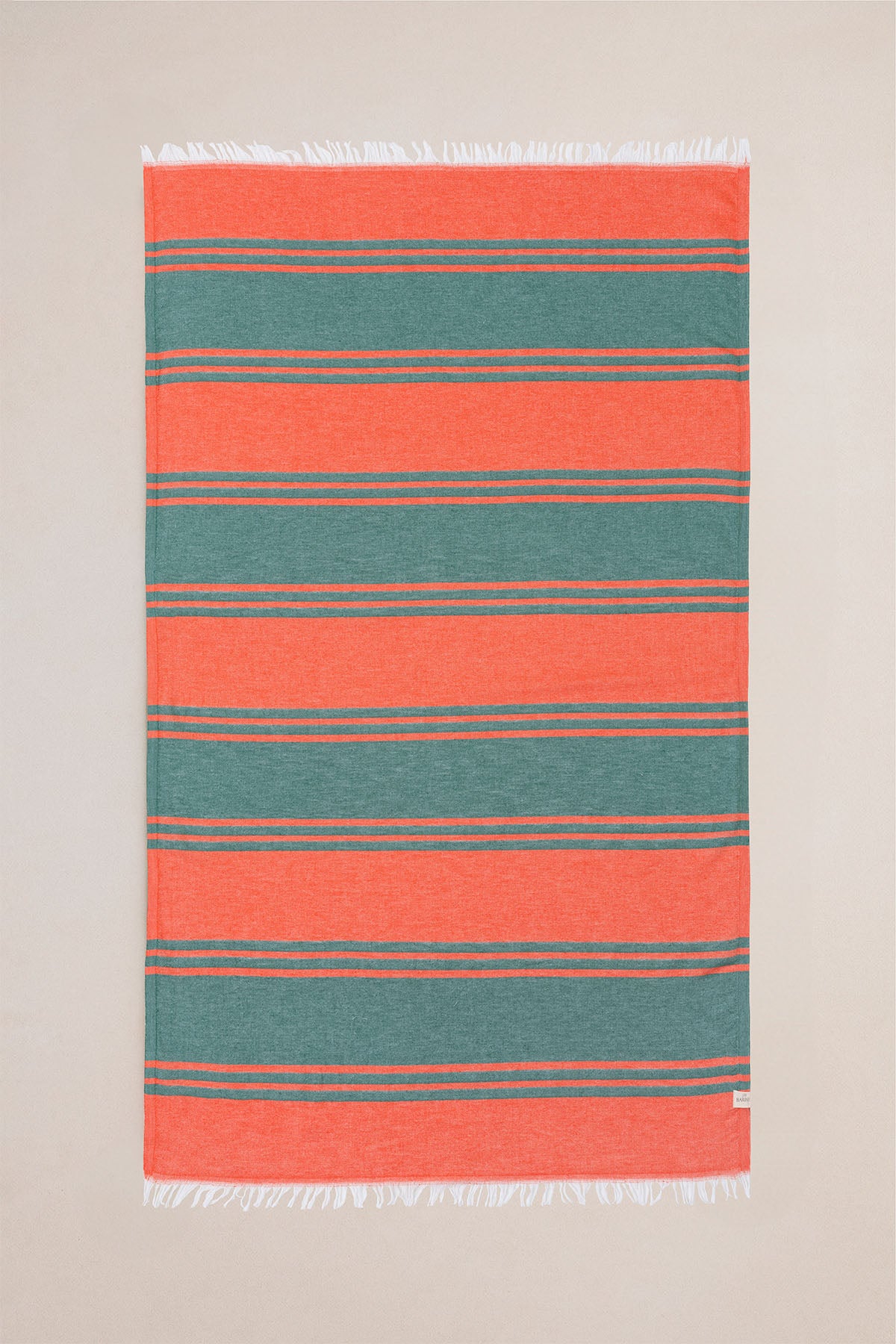 Vibrant Pestemal, Turkish Towel Orange