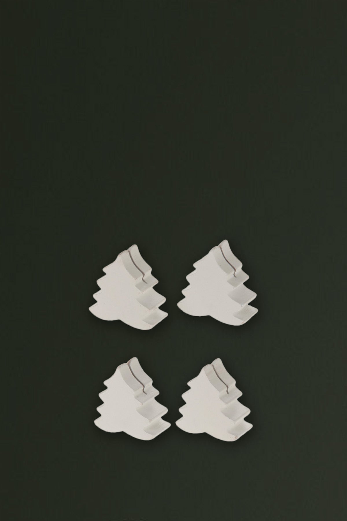 Çam Ağacı Şeklinde İsimlik, Yer Gösterici 4'lü Set